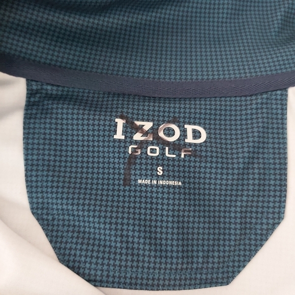 🍄3/50$🍄 Izod Golf 1/4 zip long sleeves shirt pullover size small - Picture 6 of 7